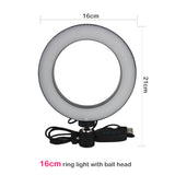 LumaGlow 10" LED Ring Light Kit with Remote for iPhone Videos