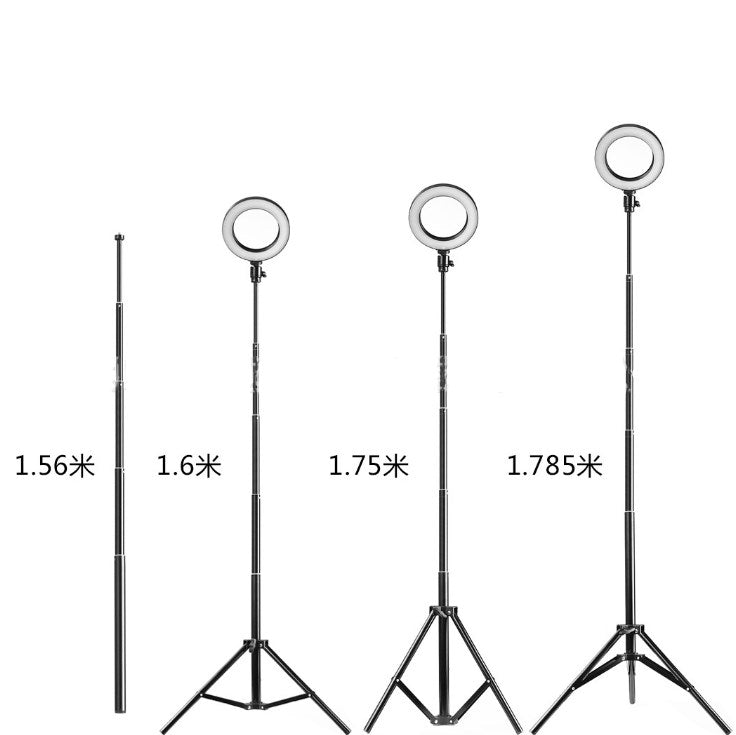 LumaGlow 10" LED Ring Light Kit with Remote for iPhone Videos