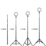 LumaGlow 10" LED Ring Light Kit with Remote for iPhone Videos