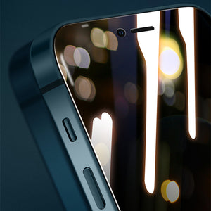 Anti-spy tempered glass screen protector for iPhone