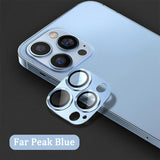 Armor titanium camera lens protector for iPhone black color