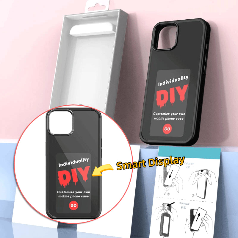 Battery-free customizable phone case with NFC technology