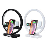 Bedside Wireless Charger Stand with USB-C Connectivity
