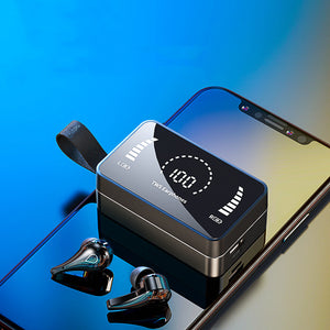 Bluetooth 5.0 wireless earbuds with 3500mAh charging case