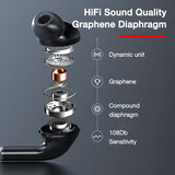Wireless neckband earbuds during workout