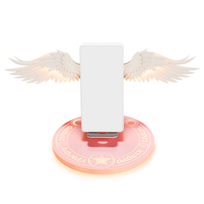 Fast wireless charging stand for iPhone and Android phones