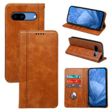 Luxury flip leather case for Google Pixel in black
