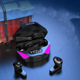 HiFi stereo gaming earbuds with USB-C charging case