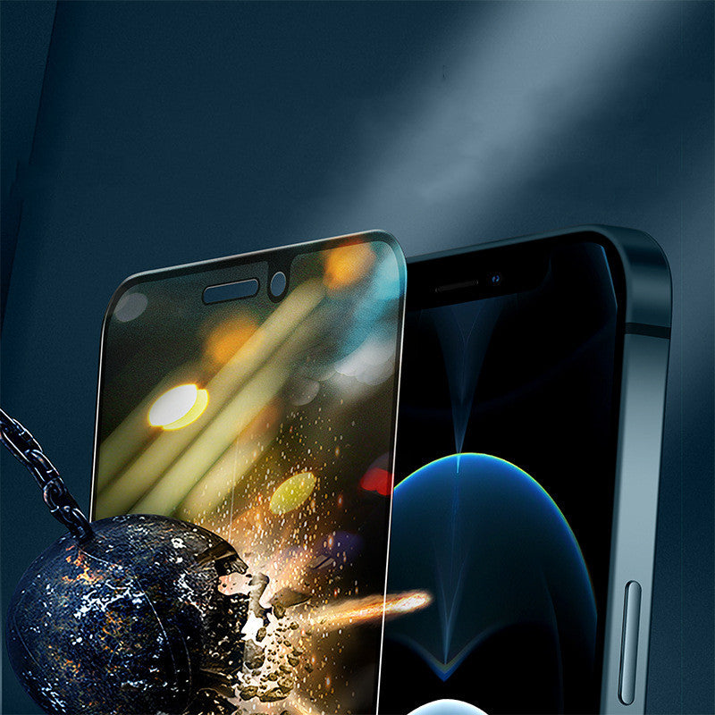 Side-angle privacy protection on iPhone screen