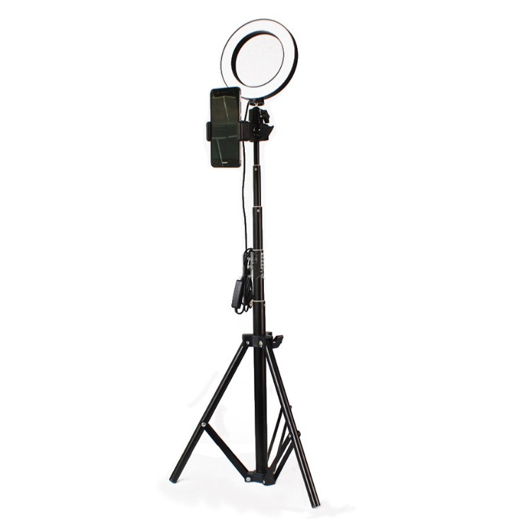 LED selfie ring light kit with Bluetooth remote for iPhone