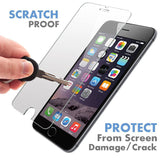 Ultra-clear tempered glass screen protector for iPhone