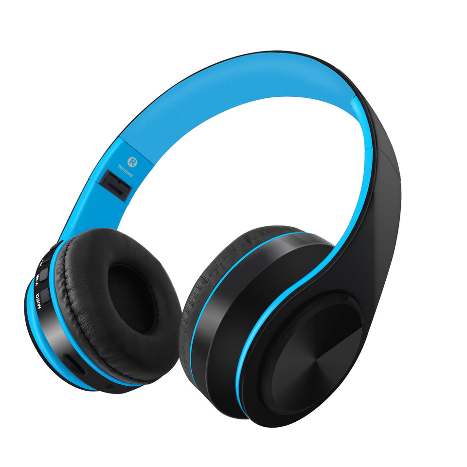 Wireless headphones featuring TF card and audio input support