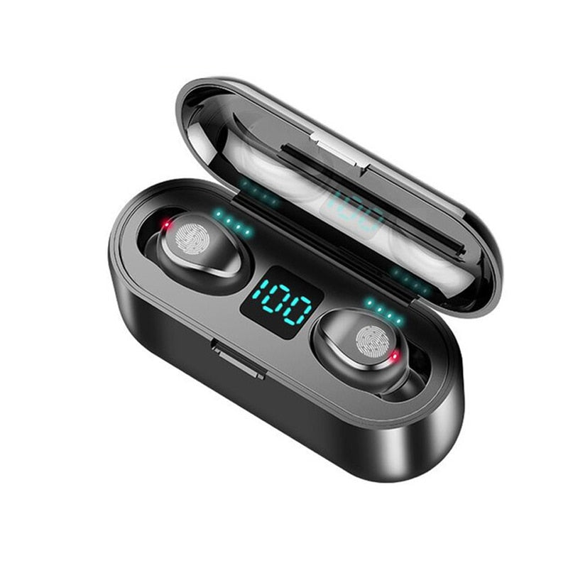 Noise cancelling Bluetooth headphones with deep bass sound