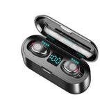 Noise cancelling Bluetooth headphones with deep bass sound