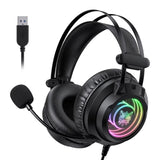 Gaming headset compatible with laptops and desktop computers
