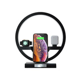 Multi Device Wireless Charging Dock for Apple Devices