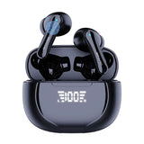 Portable wireless earbuds with lightweight ergonomic fit