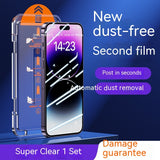 Privacy anti-spy tempered glass for iPhone screen