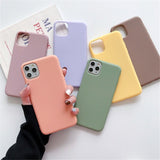 Slim iPhone case with smooth matte finish