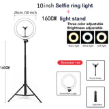 USB-powered ring light setup for streaming and video calls