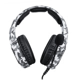 Wired stereo gaming headset with 3.5mm audio connection