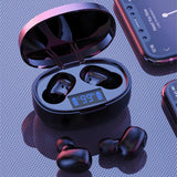 Waterproof Bluetooth earbuds designed for workouts and running
